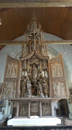 Der berühmte Riemenschneider-Altar in der Herrgottskirche Creglingen