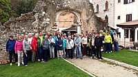 Unsere komplette Reisegruppe bei den römischen Ausgrabungen