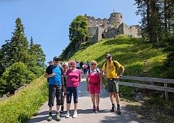 Die Burgruine