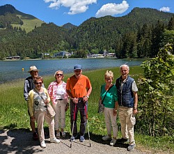 Beim Rundgang um den See