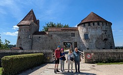 Die Zugbrücke am Festungs-Eingangstor