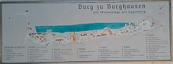 Der Übersichtsplan der Festung